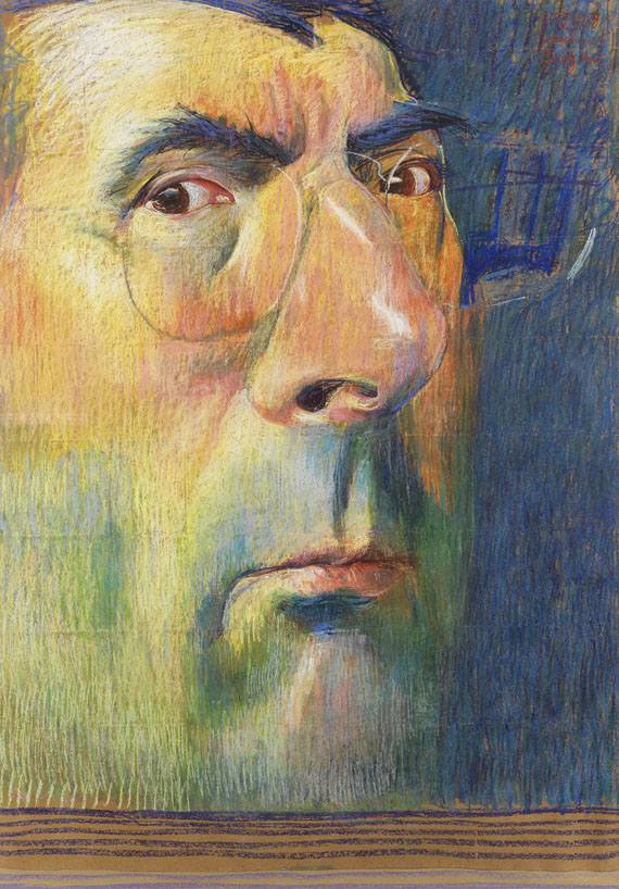 Johannes Grützke - Großer Selbstbild-Kopf