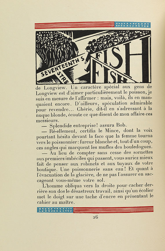 Frans Masereel - Durtain, Découverte de Longview. 1927 - Weitere Abbildung