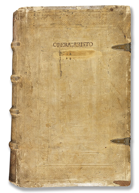 Aristoteles - Opera, 3 Tle. in 1 Bd. Basel 1548.