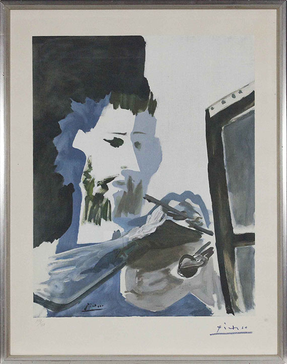 Pablo Picasso - Le Peintre - Rahmenbild