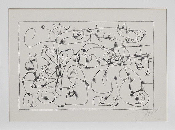 Joan Miró - Aus: Ubu Roi - Rahmenbild