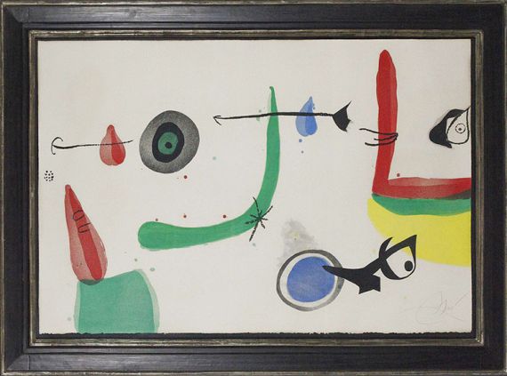 Joan Miró - Deballage II - Rahmenbild