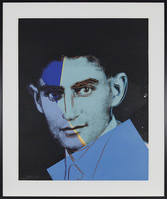 Andy Warhol - Franz Kafka (Ten Portraits of Jews of the Twentieth Century) - Rahmenbild