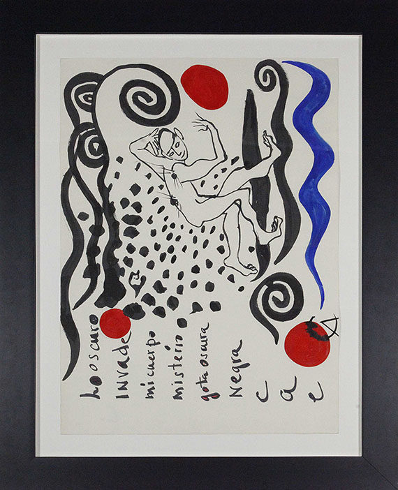 Alexander Calder - Los Oscuro Invade - Rahmenbild