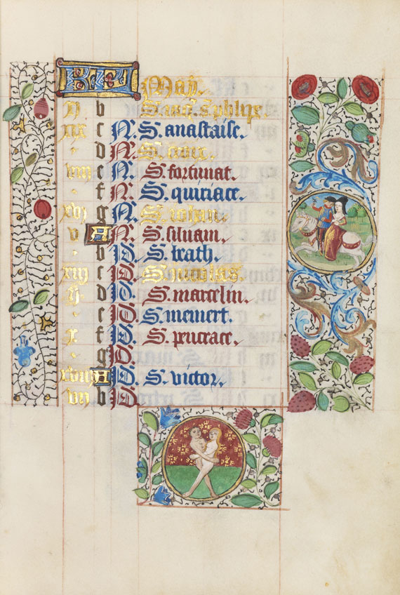 Manuskripte - Rouener Stundenbuch