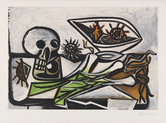 Pablo Picasso - Nature morte au Crâne