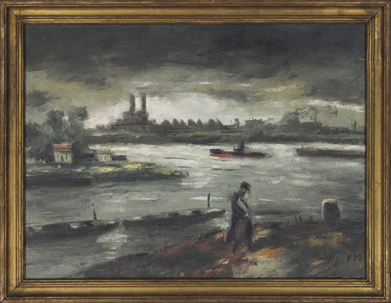 Frans Masereel - Bords de la Seine - Rahmenbild