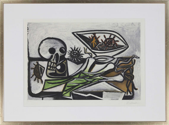 Pablo Picasso - Nature morte au Crâne - Rahmenbild