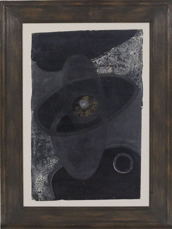 Fritz Winter - Die Ovale - Rahmenbild