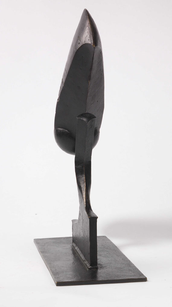Rudolf Hoflehner - Figur 50 K/1 (Kleines Idol 2) - Rückseite