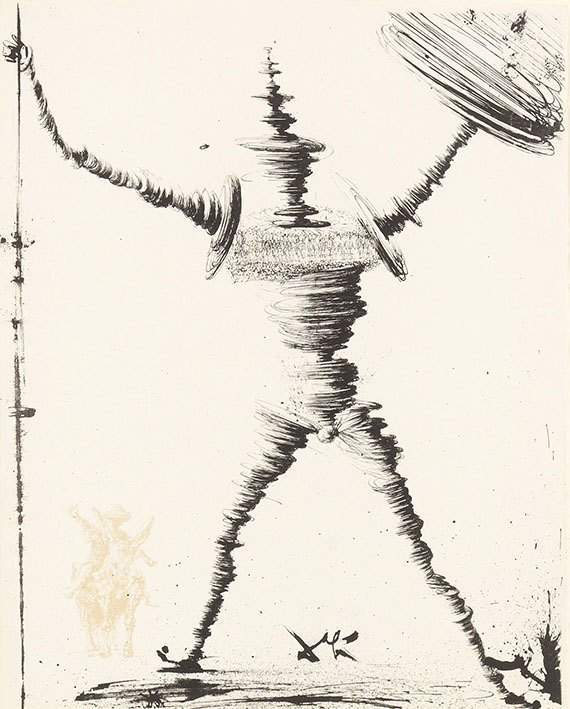 Salvador Dalí - Don Quichotte de la Manche - Weitere Abbildung