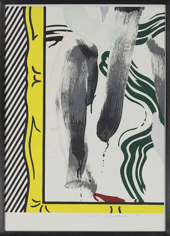 Roy Lichtenstein - Against Apartheid - Rahmenbild