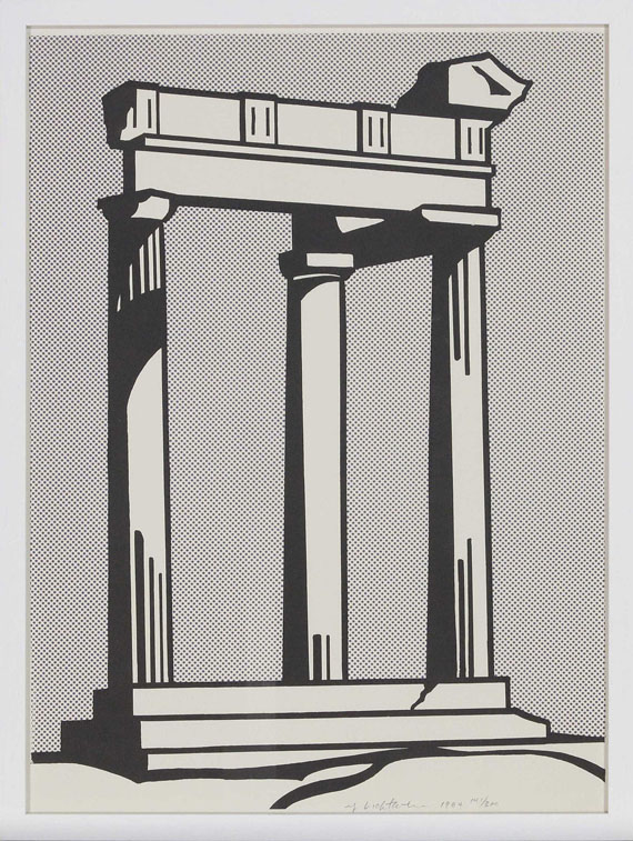 Roy Lichtenstein - Temple - Rahmenbild