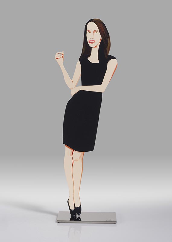 Alex Katz - Black Dress 9 (Christy)