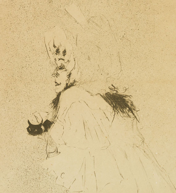 Henri de Toulouse-Lautrec - Miss May Belfort saluant - Weitere Abbildung