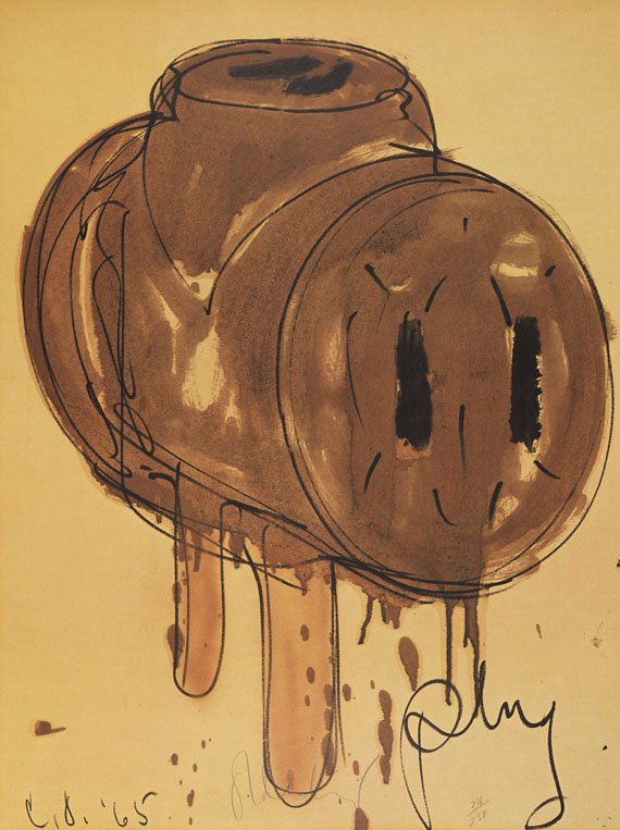 Claes Oldenburg - Sketch of a 3-Way Plug