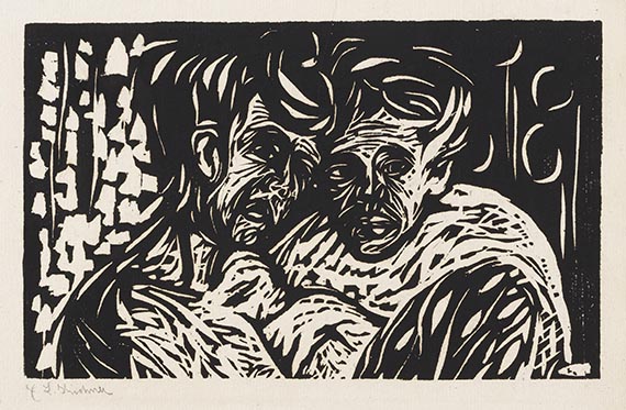 Ernst Ludwig Kirchner - Tausendundeine Nacht. Zwei Geulen