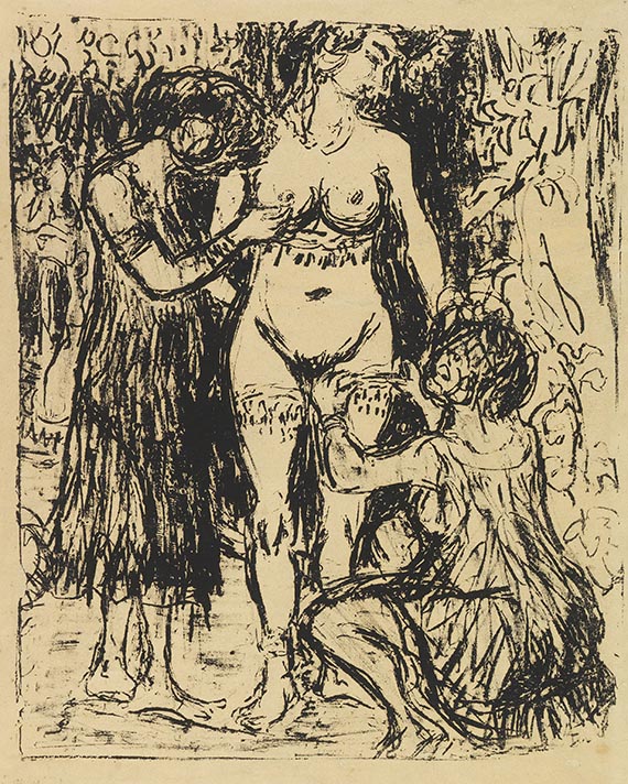 Ernst Ludwig Kirchner - Bilder zum Drama "Sakuntula" von Kalisada - Weitere Abbildung