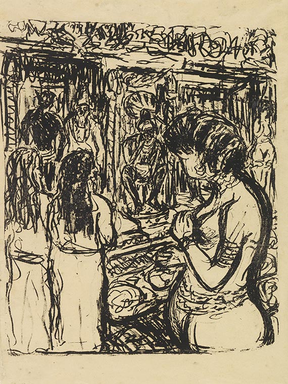 Ernst Ludwig Kirchner - Bilder zum Drama "Sakuntula" von Kalisada - Weitere Abbildung