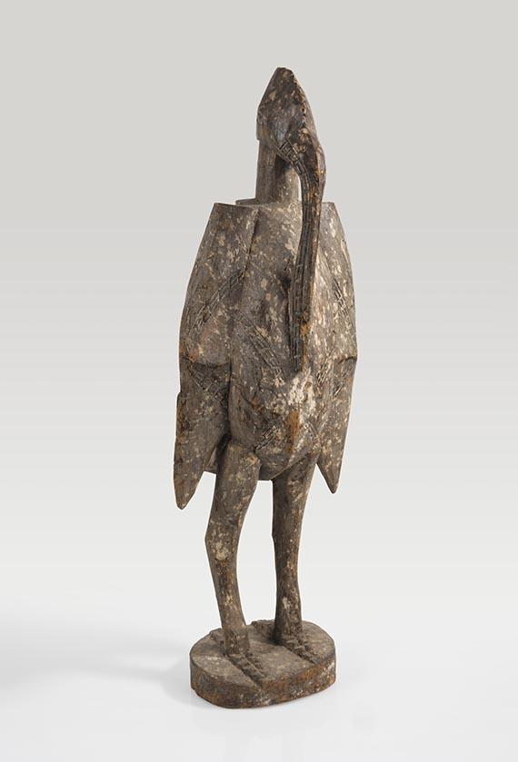   - Vogel. (Koropyan oder porpianong), Senufo, Elfenbeinküste