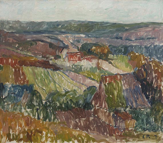 Christian Rohlfs - Landschaft bei Hetschburg