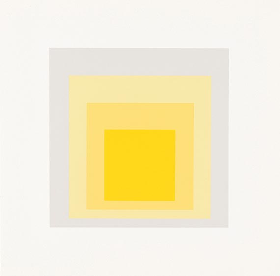 Josef Albers - 6 Bll.: Hommage to the Square