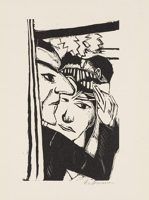 Max Beckmann - Tanzendes Paar