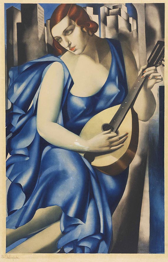 Tamara de Lempicka - Femme à la Mandoline