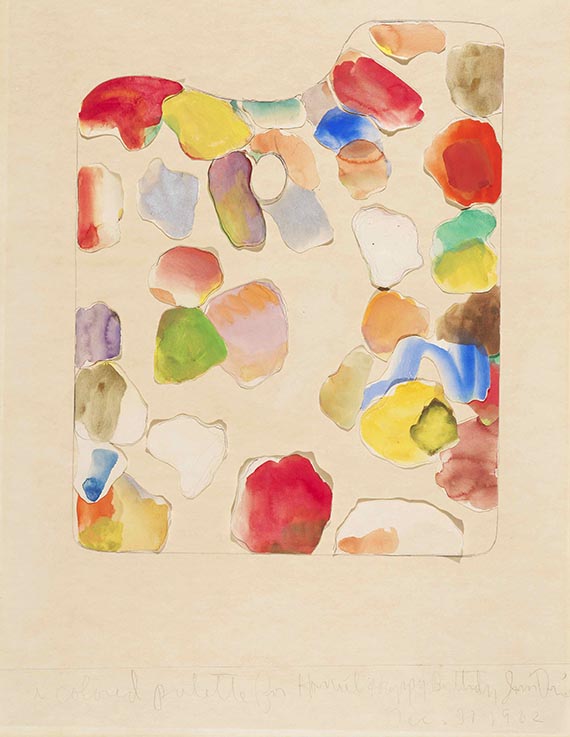 Jim Dine - A colored palette