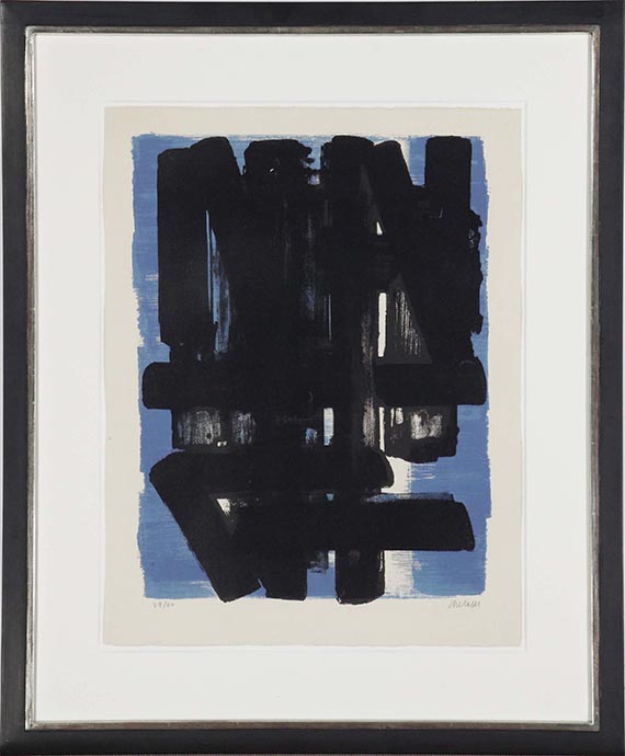 Soulages - Lithographie No. 5