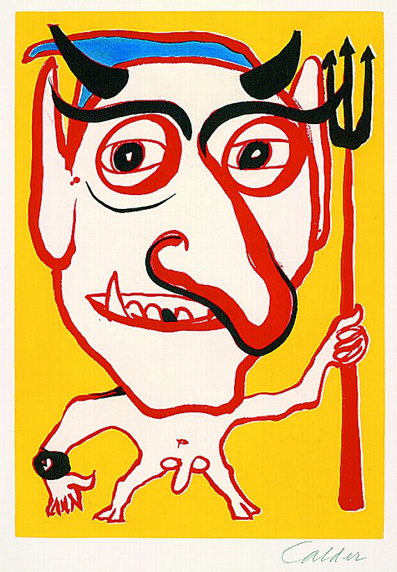 Alexander Calder - Tête
