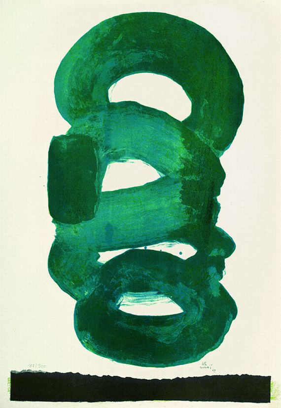 Kumi Sugai - Komposition in Grün