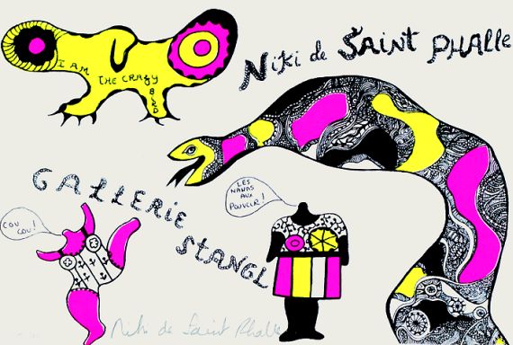 Niki de Saint Phalle - 7 Bll. Nanas
