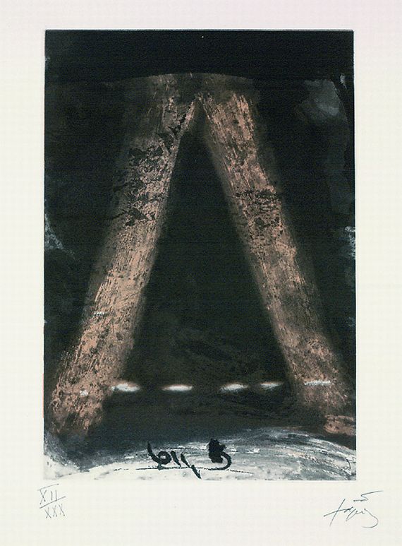 Antoni Tàpies - Komposition
