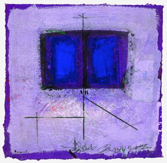 James Coignard - Komposition mit Violett