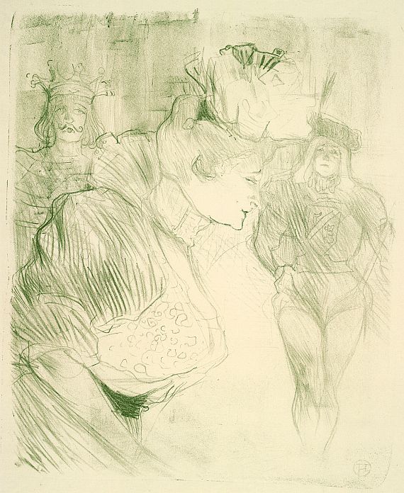 Henri de Toulouse-Lautrec - Lender saluant