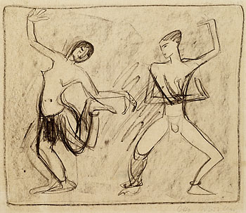 Otto Mueller - Tanzstudie