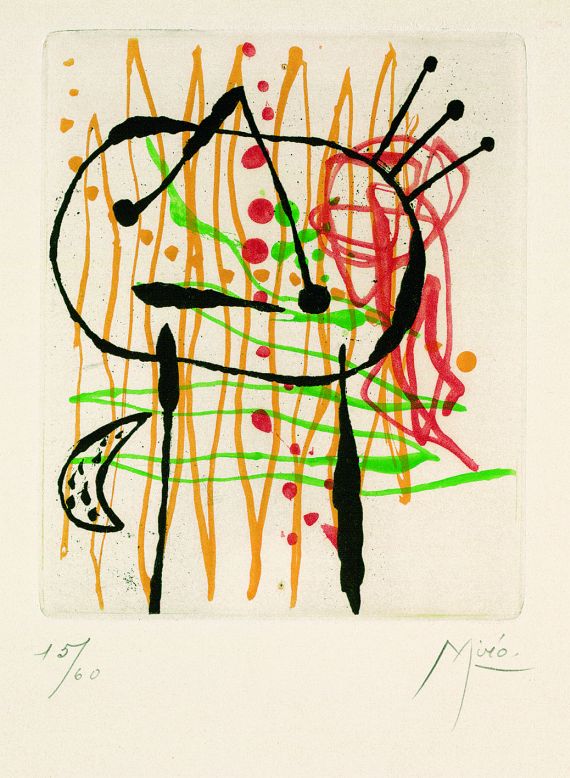 Joan Miró - Aus: La Bague d