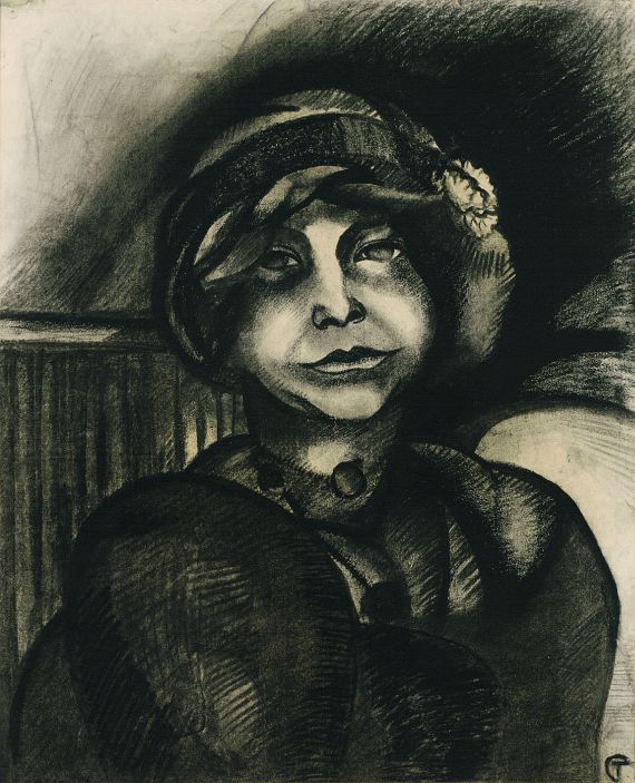 Charley Toorop - Portrait de Madame Fauconnier