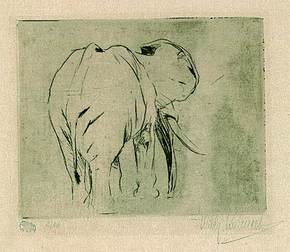 Wilhelm Kuhnert - Afrikanischer Elefant