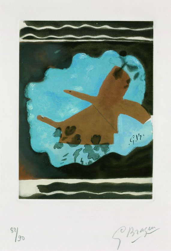 Georges Braque - Migration (Abflug der Zugvögel)