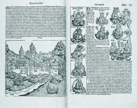 Hartmann Schedel - Buch der Chroniken. Dez. 1493. Dt. Ausg.