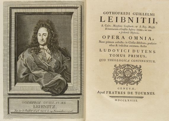 Gottfried Wilhelm Leibniz - Opera omina, 6 Bde.