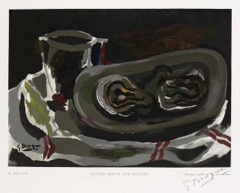 Georges Braque - Nature morte aux huitres