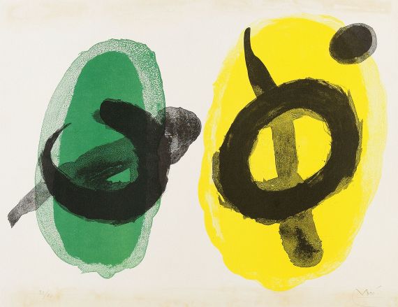 Joan Miró - Jaune et vert