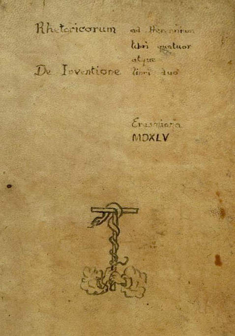   - Rhetoricorum ad Herennium. 1545.