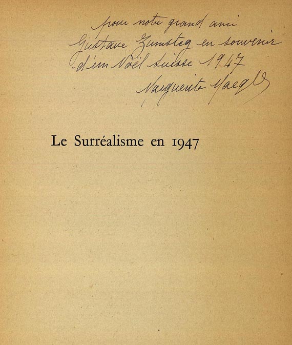 André Breton - Surréalisme en 1947.