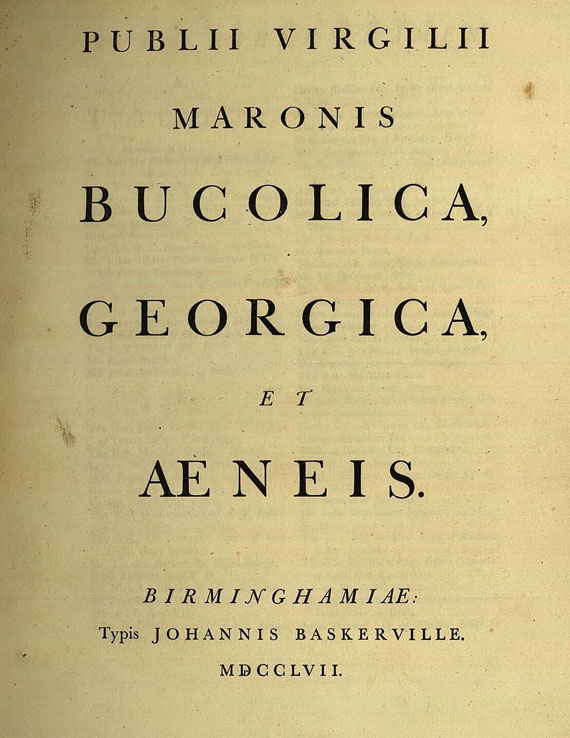 Publius Vergilius Maro - Bucolica, Georgica et Aeneis. 1757