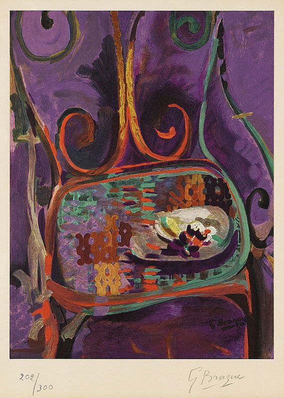 Georges Braque - La chaise