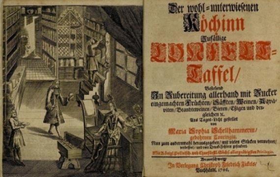 M. S. Schellhammer - Der wohl-unterwiesenen Köchin ... 1706